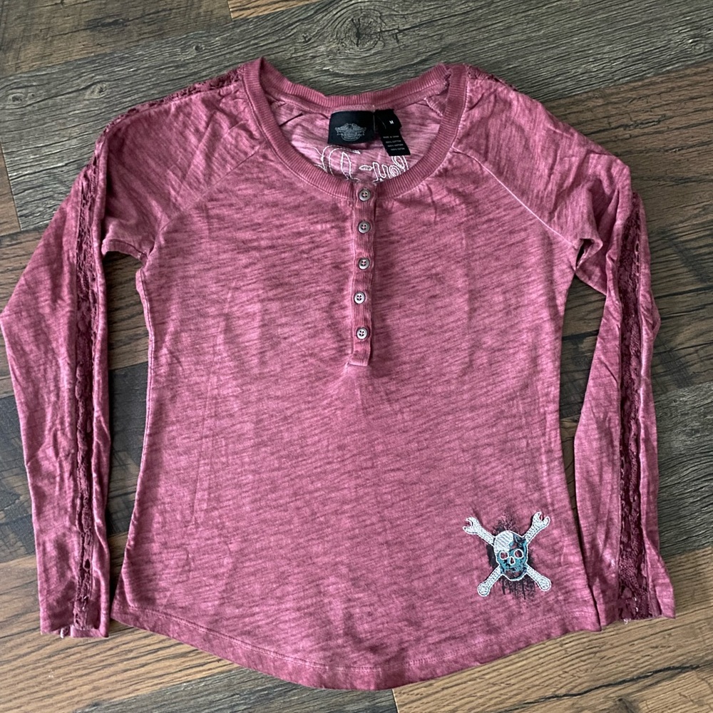 Genuine Harley Davidson Black Label long sleeve